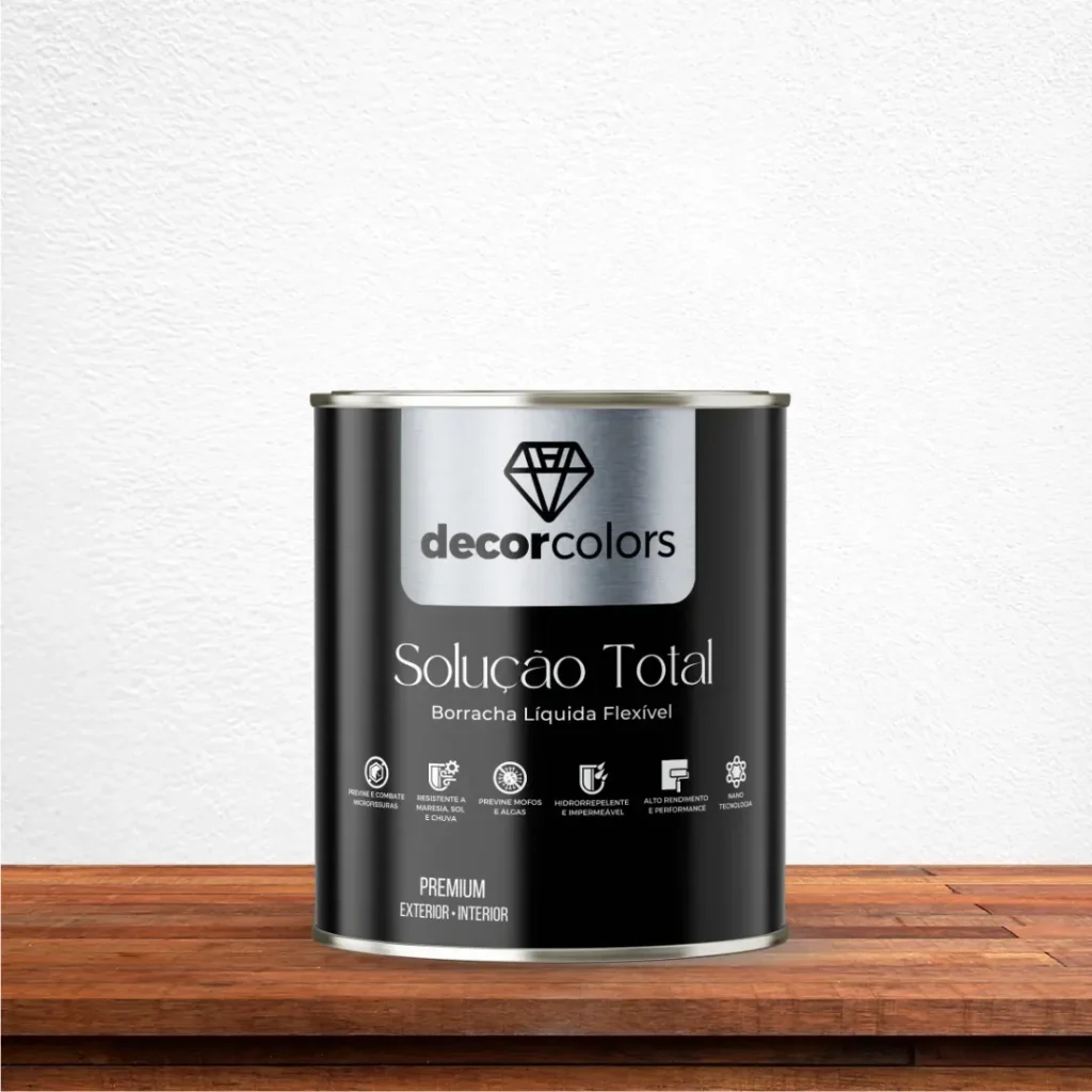 Tinta Borracha Liquida Solução Total 1,07 kg - Decor Colors