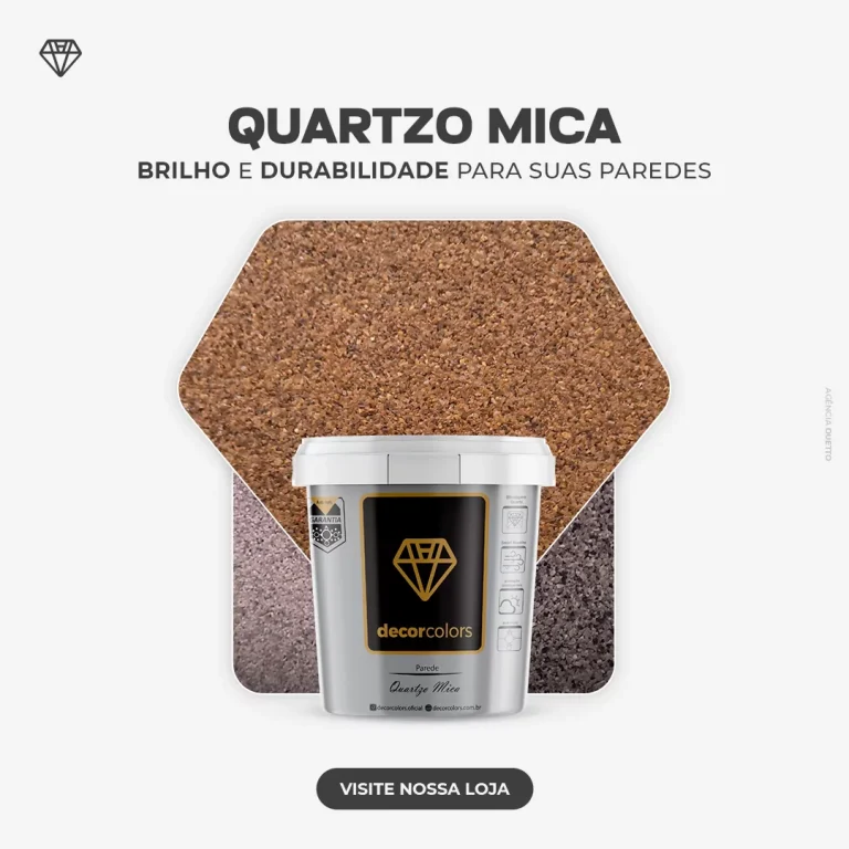 Pedras Naturais Quartzo Mica 23kg - Decor Colors